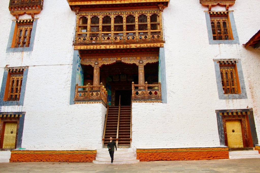 Punakha Dzong's 2nd Courtyard