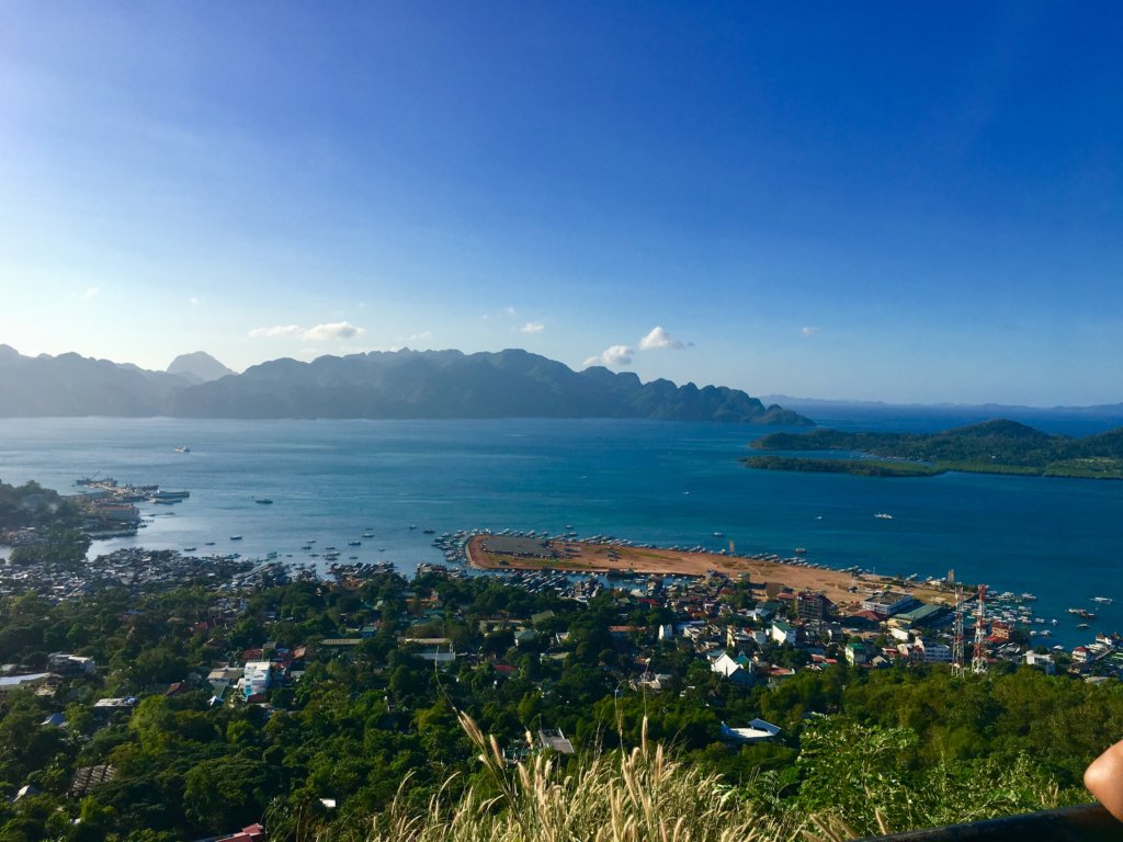 View of Coron from Mount Tapyas