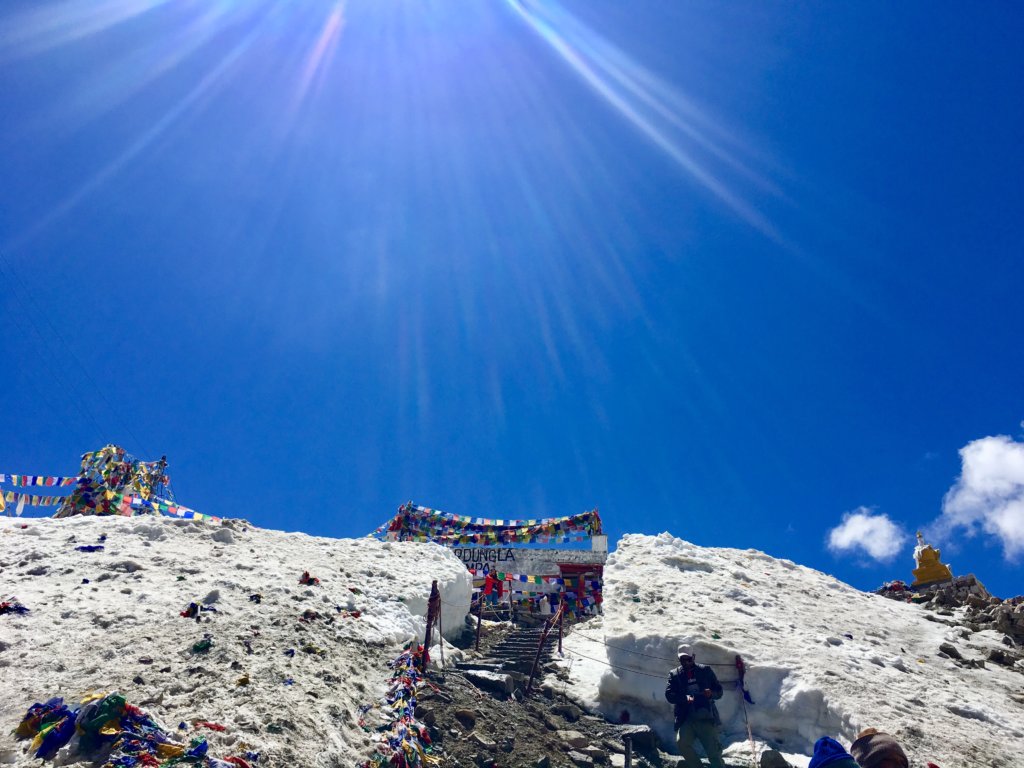 Khardungla Pass in Ladakh