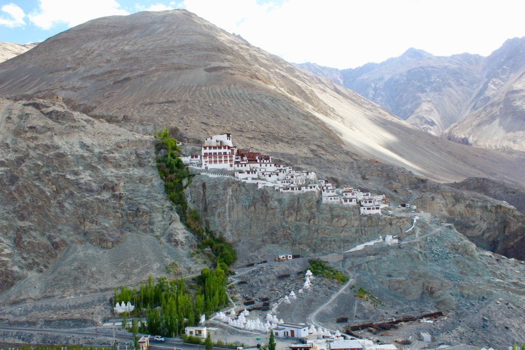 Diskit Monastery in Ladakh