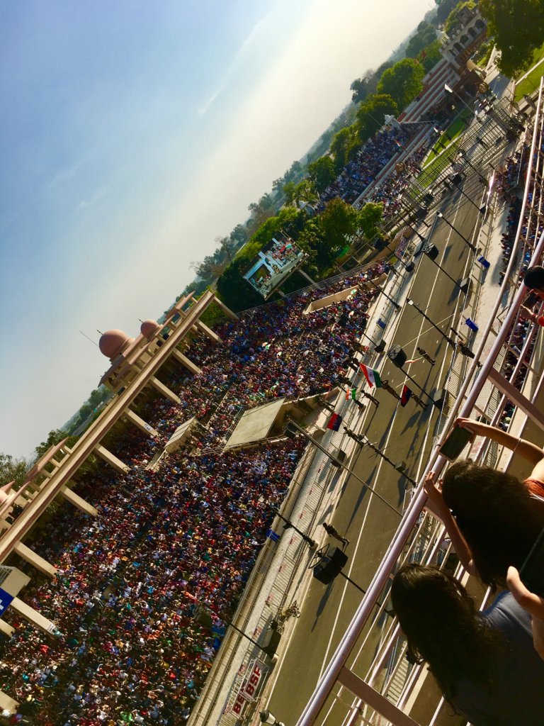 The stadium at Wagah Attari Border.