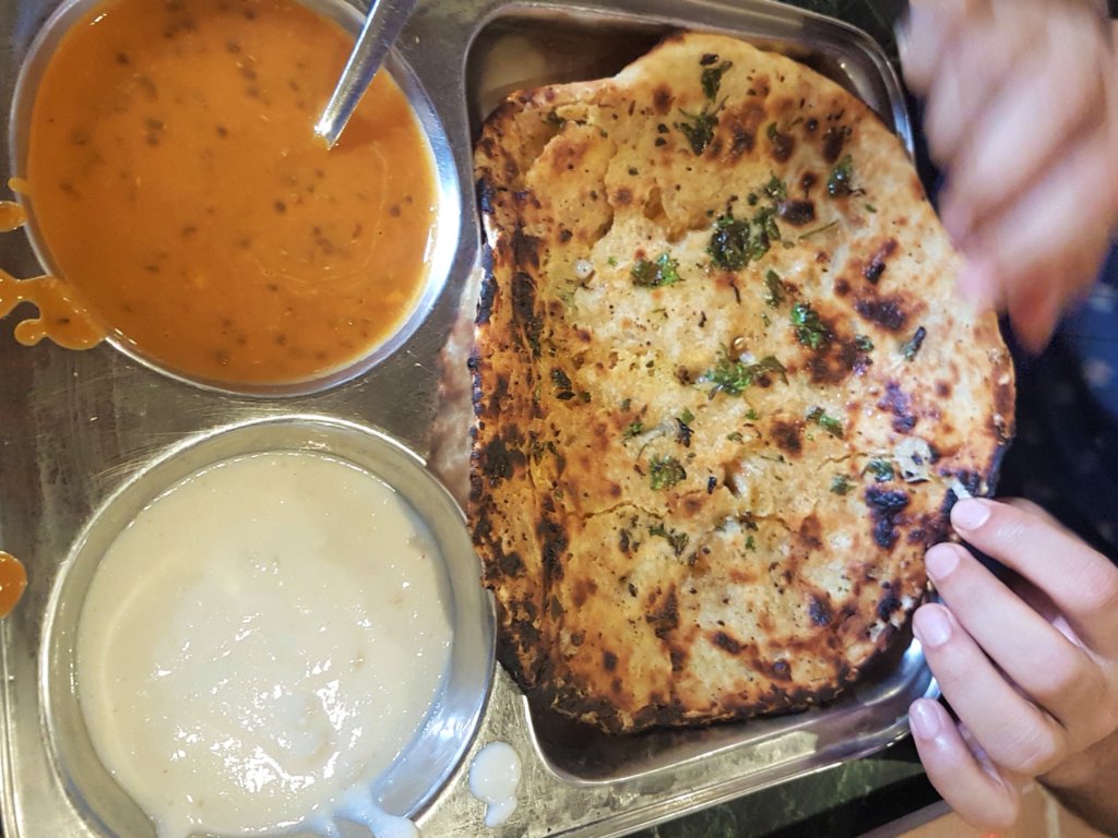 Food at Ambarsari Zaika in Amritsar