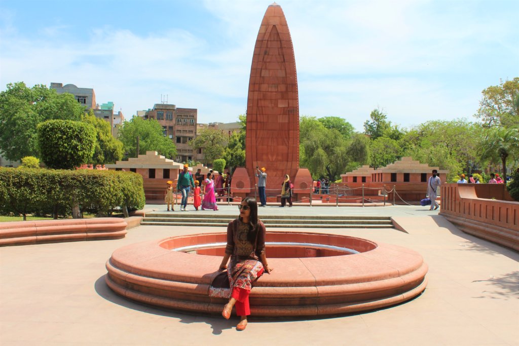 Memorial in the shame of flame at Jallianwala Bagh