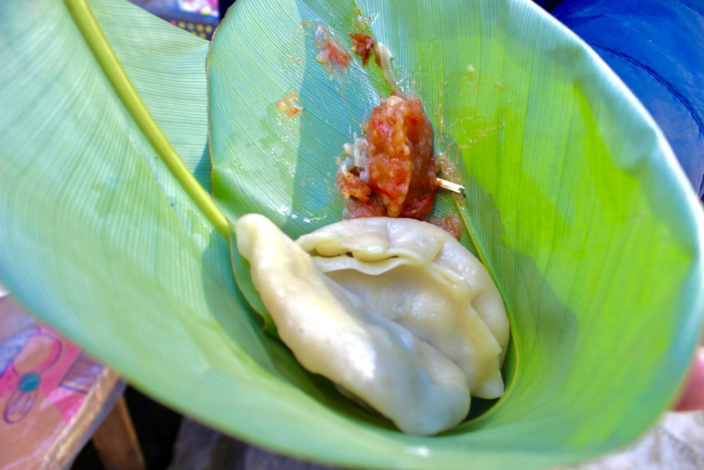 Veg Momo in Khonoma