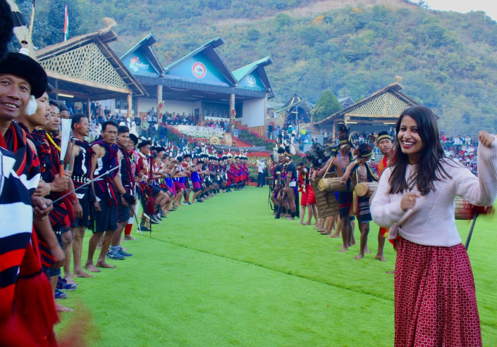 All the tribes together in Hornbill Festival.