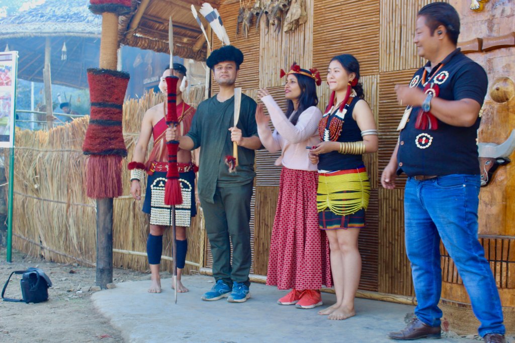 One of the Tribes in Hornbill Festival