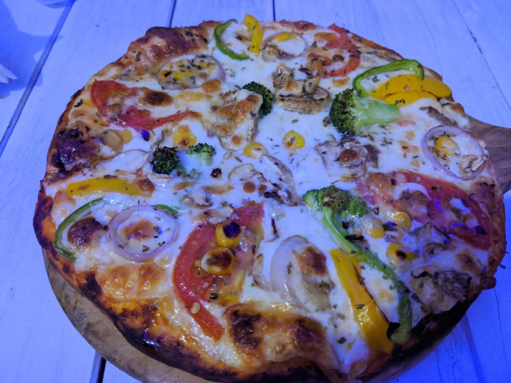 Pizza is a must try in Cafe Nomads
