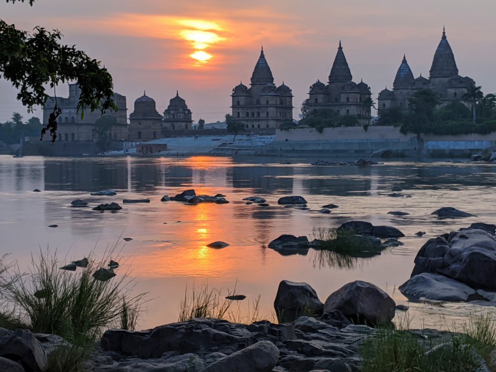 Orchha during Sunset - A weekend trip from Delhi