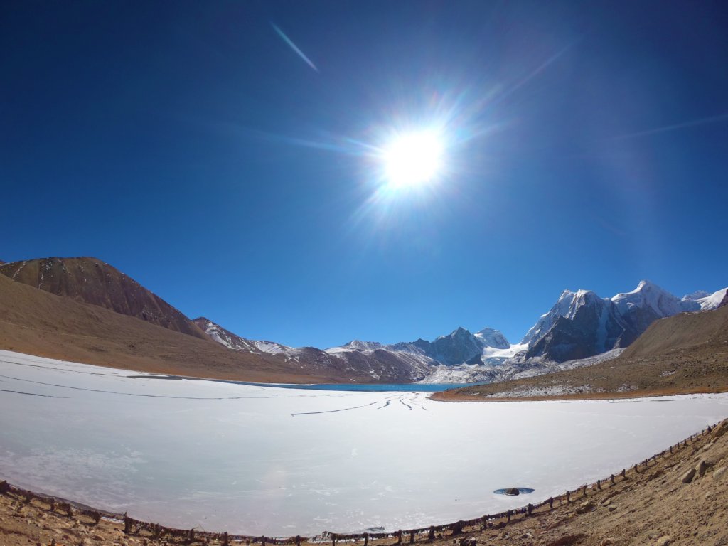 Gurudongmar Lake in Sikkim