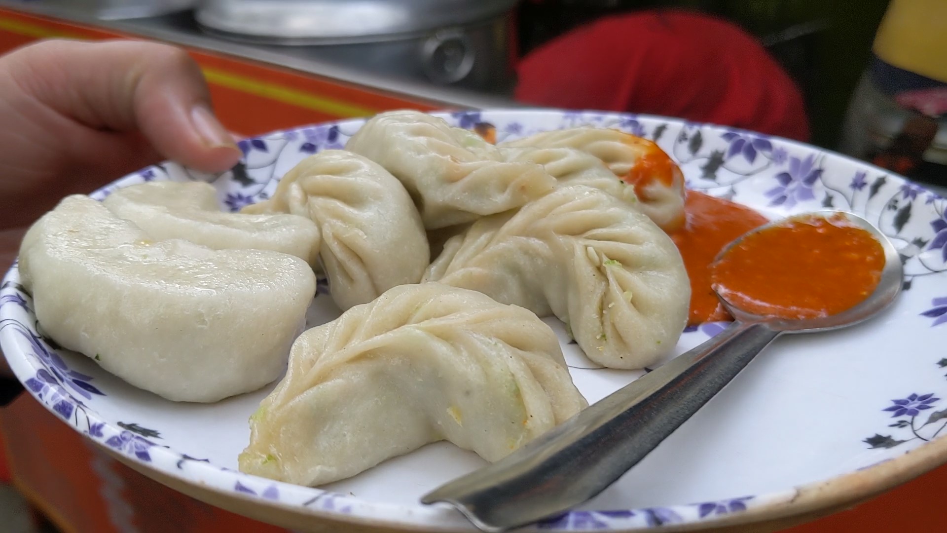 Momos in Sikkim