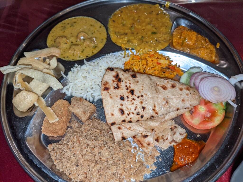 Local food in Jaisalmer