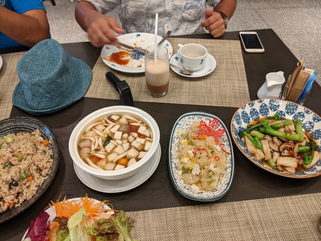 Vegetarian Thai food in Thailand